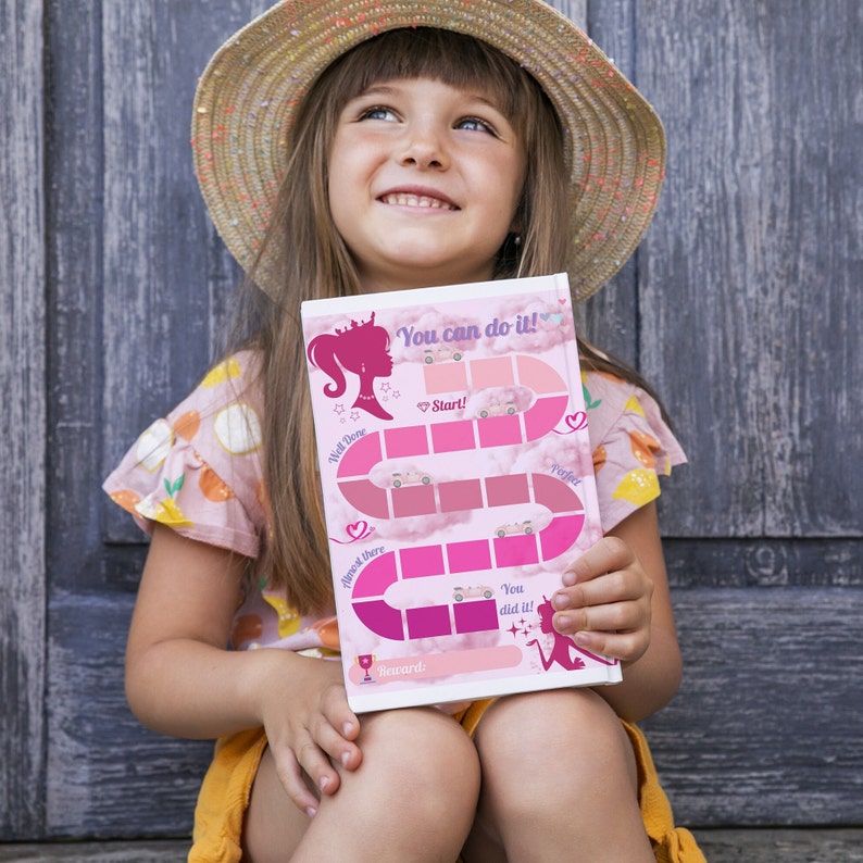 Barbie Princess Reward Chart , Positive Reinforcement for Girls ...