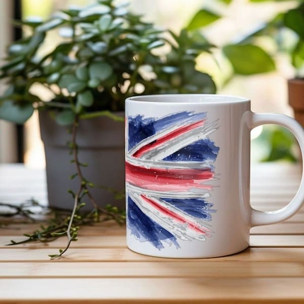 Union Jack Mug Etsy