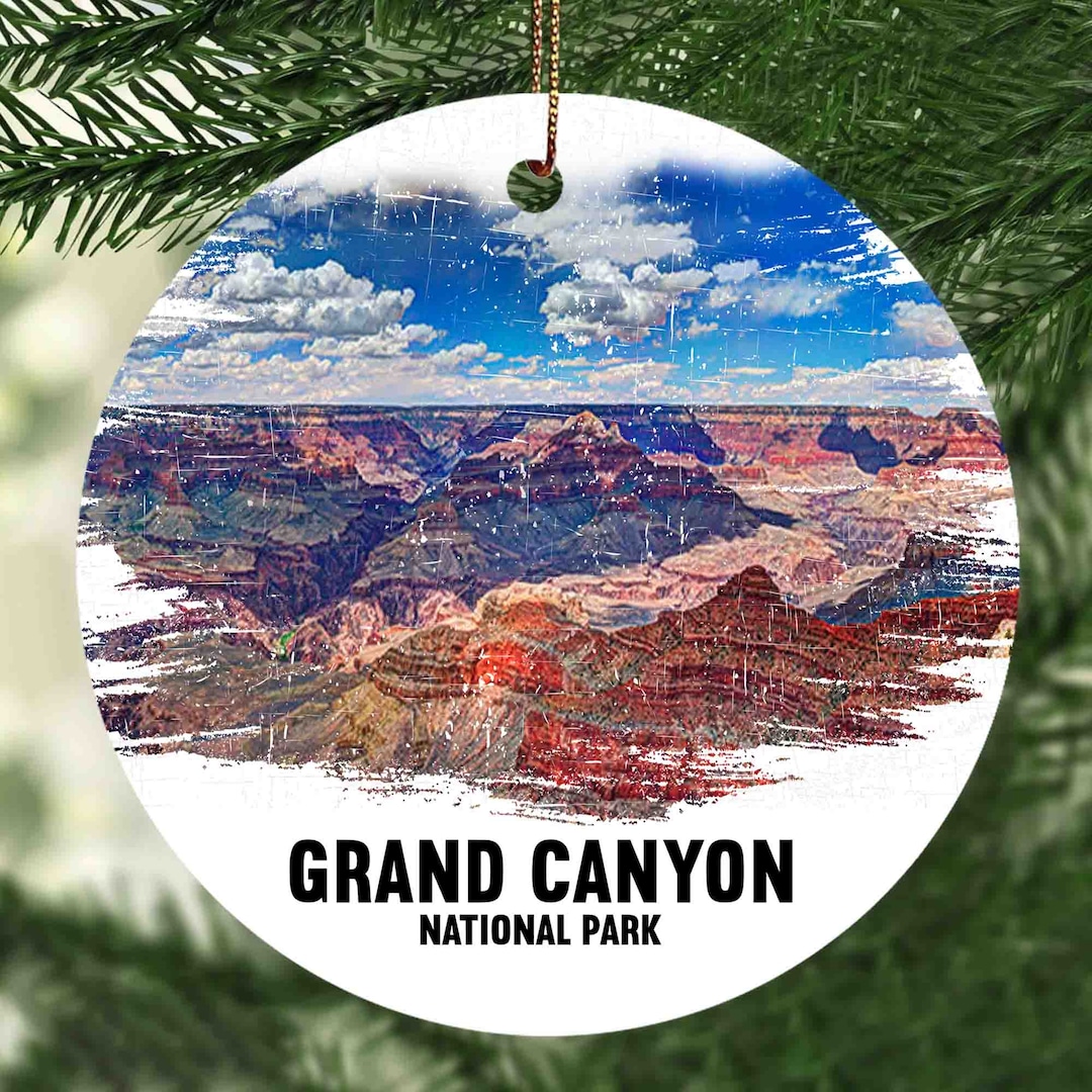 Grand Canyon National Park Ornament, Arizona Xmas Tree, Christmas