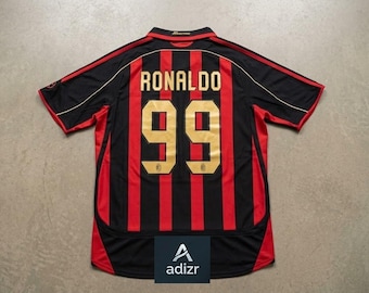 Camiseta de local del AC Milan 2006/2007 de Ronaldo #99