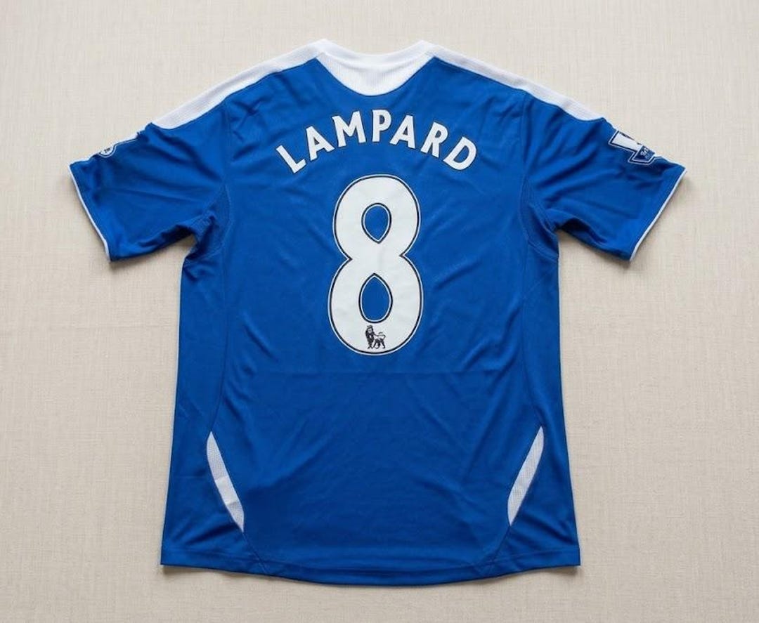 Chelsea 2011/2012 Frank Lampard #8 Home Jersey - Etsy