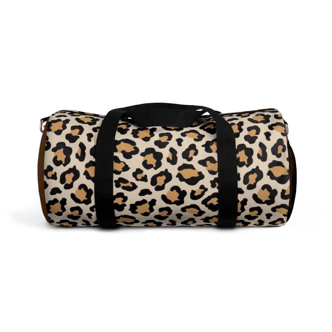 Leopard Duffel Bag Etsy