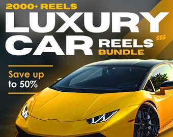 Luxury Style Cars Bundle | Super car edited Reels Bundle | 2500+ Reels Collection of Many Luxury cars