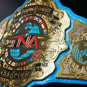 TNA International Heavyweight Wrestling Championship Belt /TNA Belt/Custom TNA  Belt/4mm Tna Belt