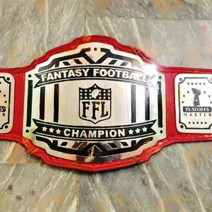 FFL Fantasy Football championship belt Adult Size | FFL Playoff belt | Fantasy Football Champion belt