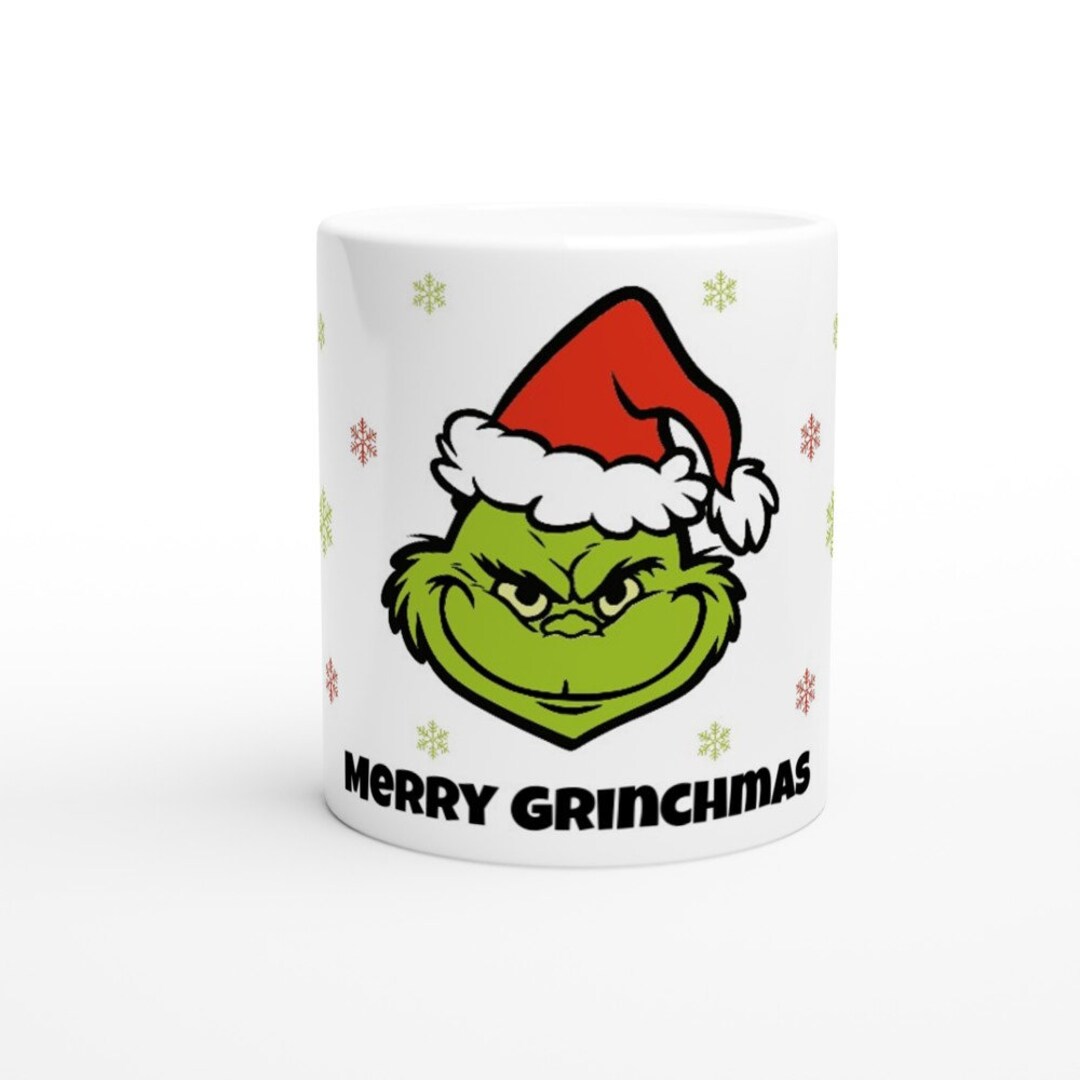 Grinch Mug Merry Grinchmas Etsy