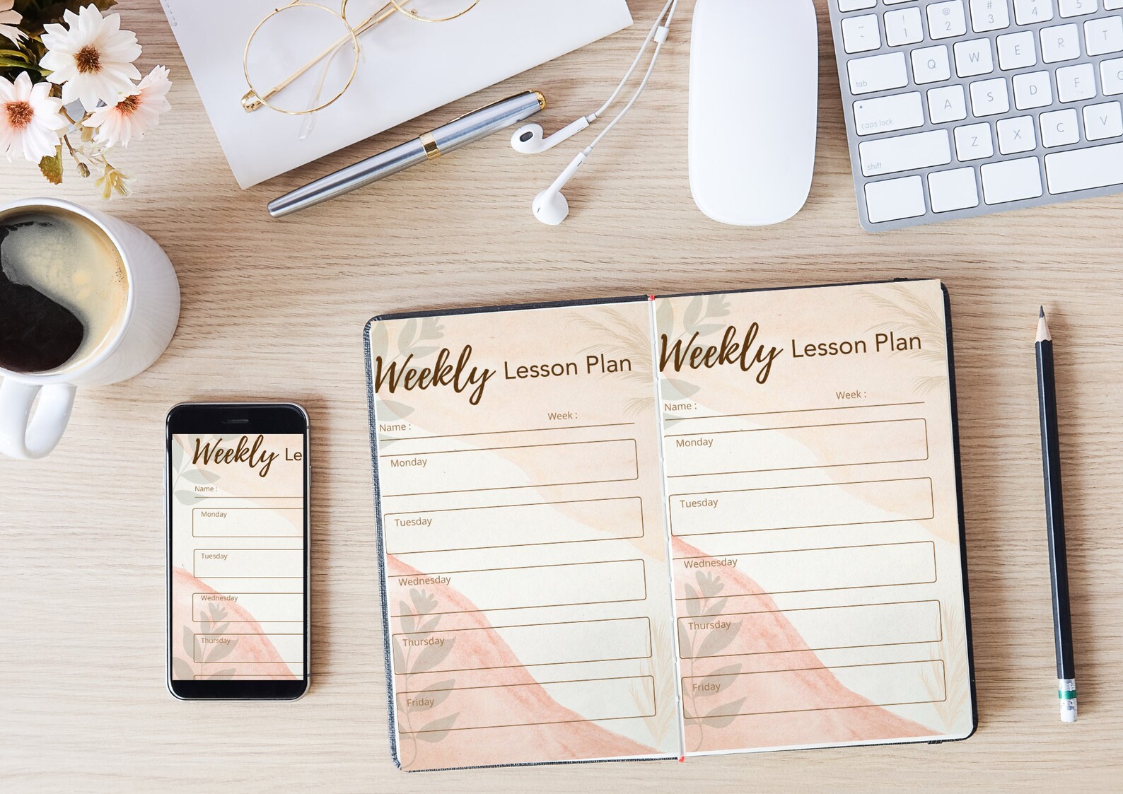 Lesson Planner Printable Lesson Planner Teacher Lesson Planner Etsy Lesson Planner Printable Lesson Planner Teacher Lesson Planner Etsy