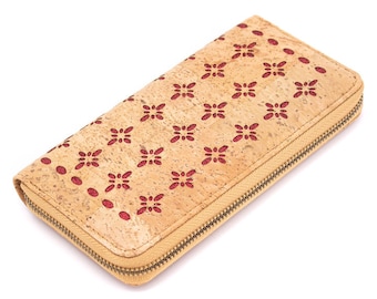 Women's wallet made of cork leather wallet natural vegan wallet wallet made of cork