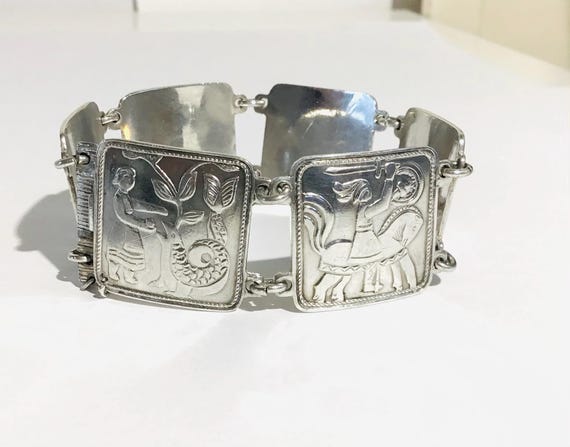 Exclusiv beautiful solid sterling silver bracelet… - image 6