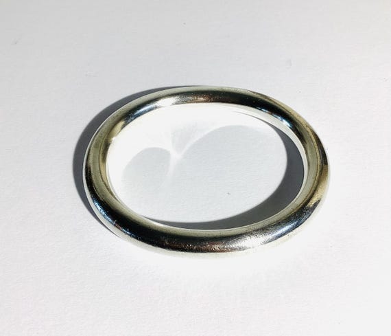 Unisex bangles in solid sterling silver. Rare des… - image 9