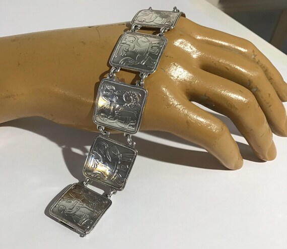 Exclusiv beautiful solid sterling silver bracelet… - image 7