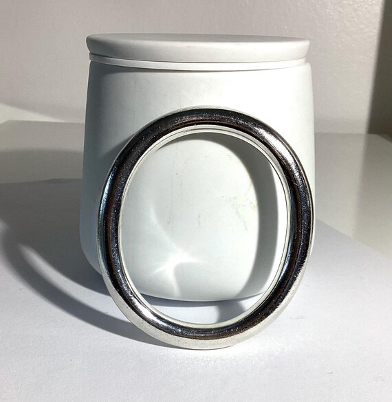 Unisex bangles in solid sterling silver. Rare des… - image 6