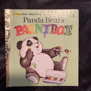 Panda Bears Paintbox a First Little Golden Book