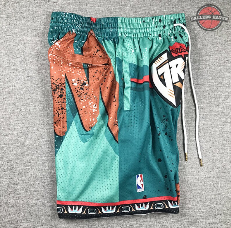 grizzlies shorts retro