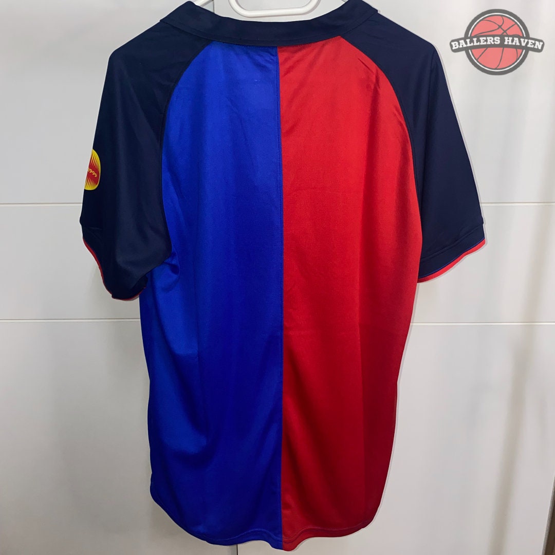 Barcelona Retro 1999 Home Jersey / Barcelona 1899-1999 Vintage Football