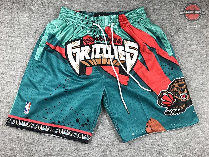 grizzlies shorts retro