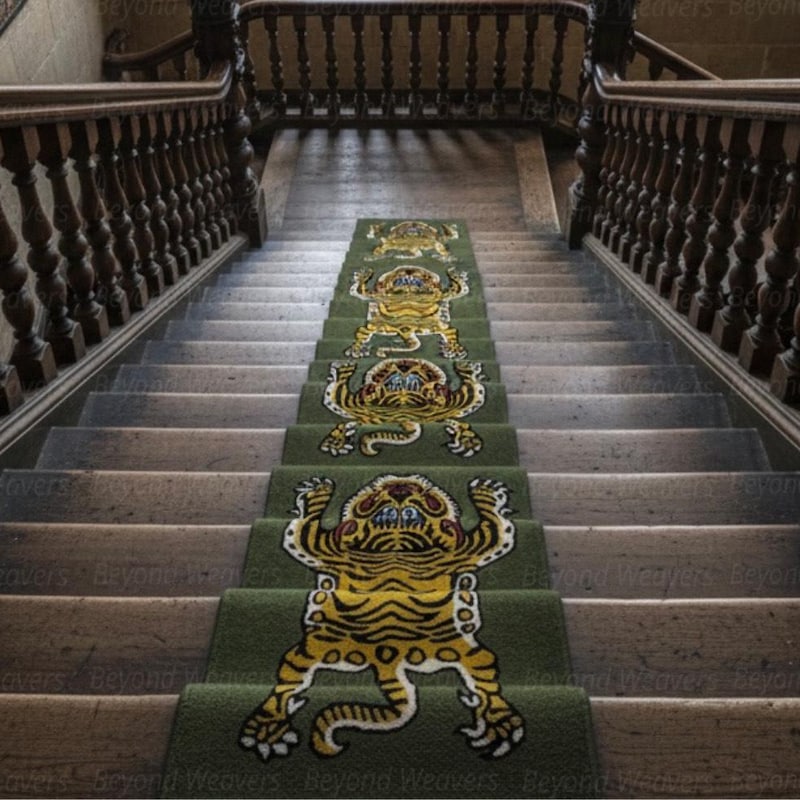 Tiger Stair Runner Rug - Etsy UK