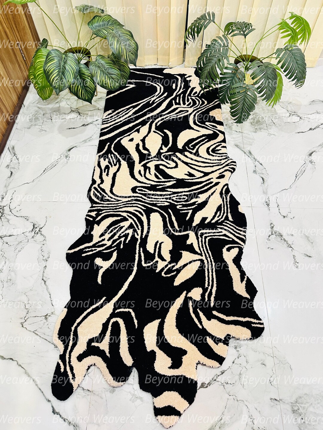 Melting Runner Handmade Tufted 100% Fine Wool Trending Carpet and Rugs ...