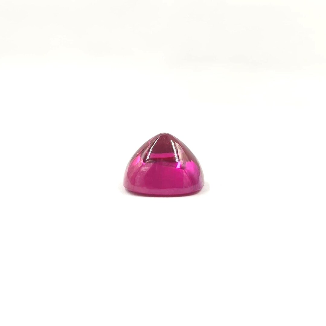 12 MM Pink Ruby Pyramid Gemstone, Pyramid Shape for Jewelry - Etsy