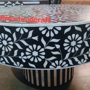 Antique flower Bone Inlay Indian Furniture Handmade Bone Inlay Wooden Modern Coffee Table Furniture,Living Room Tables,Hall Tables