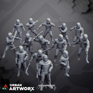 Giannizzeri Imperiali (14) - Skullforge - Miniature da Tavolo - Figure da Tavolo - Miniature in Resina Stampate in 3D