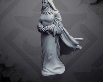 Lady Juliana - Skullforge - Tabletop Miniatures - Tabletop Figures - 3D Printed Resin Miniatures