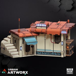 Tabletop Terrain - 40K - Star Wars: Legion - Shatterpoint - War Scenery - Outer Rim Territories - Workshop - Terrain