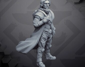 Mouse Messiah - Skullforge - Tabletop Miniatures - Tabletop Figures - 3D Printed Resin Miniatures