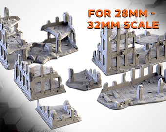 Teren do gry planszowej - Fabryka Txarli - Ruiny - Teren do gry planszowej