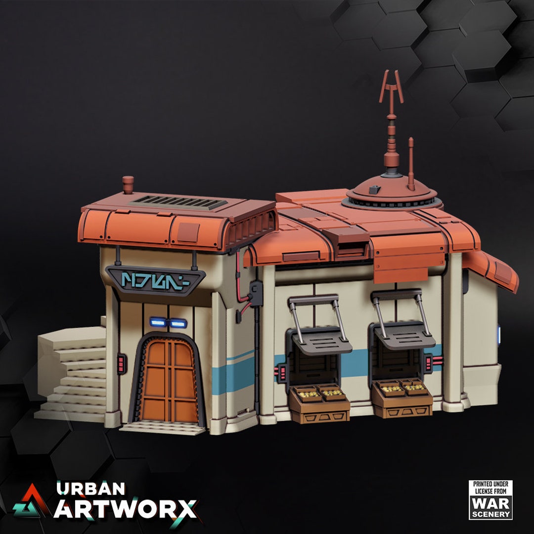 Tabletop Terrain 40K Star Wars: Legion Shatterpoint War Scenery Outer ...