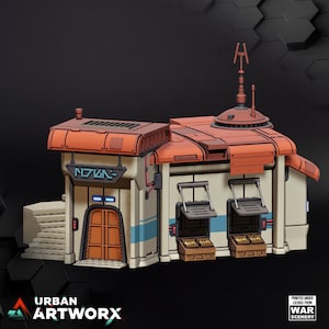 Tabletop Terrain - 40K - Star Wars: Legion - Shatterpoint - War Scenery - Outer Rim Territories - Ott&#39;s Shop - Terrain