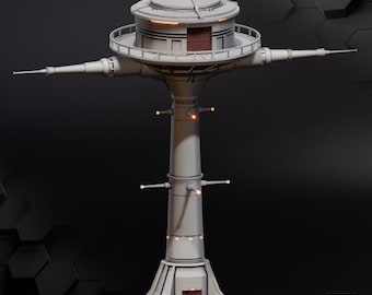 Tabletop Terrain - Star Wars: Legion - Shatterpoint - War Scenery - Outer Rim Territories - Communication Tower - Terrain