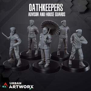 Guardie del Giuramento (5) - Skullforge - Miniature da tavolo - Figure da tavolo - Miniature in resina stampate in 3D