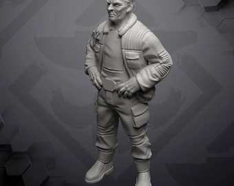 Strict Commander - Skullforge - Tabletop Miniaturen - Tabletop Figuren - 3D Druck Miniaturen aus Resin