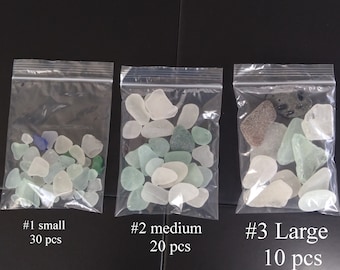 Sea Glass Raw Beach Glass for Arts, Crafts & Jewelry from Scotland
