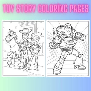 70 toy story coloring pages, birthday coloring, kid coloring pages, printable coloring pages, coloring book pages pdf,A4 formatcoloringbook