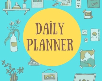 Printable Daily Planner Template PDF, Daily Planner, Weekly Planner,Monthly Planner,Yearly Planner,Printable To Do List,personal planner PDF