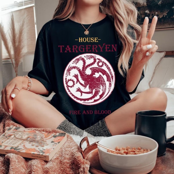 Targaryen shirt, House of the Dragon shirt, Targaryen Tshirt, House of the Dragon Tshirt, Game of throne shirt, GOT, Game of throne gifts