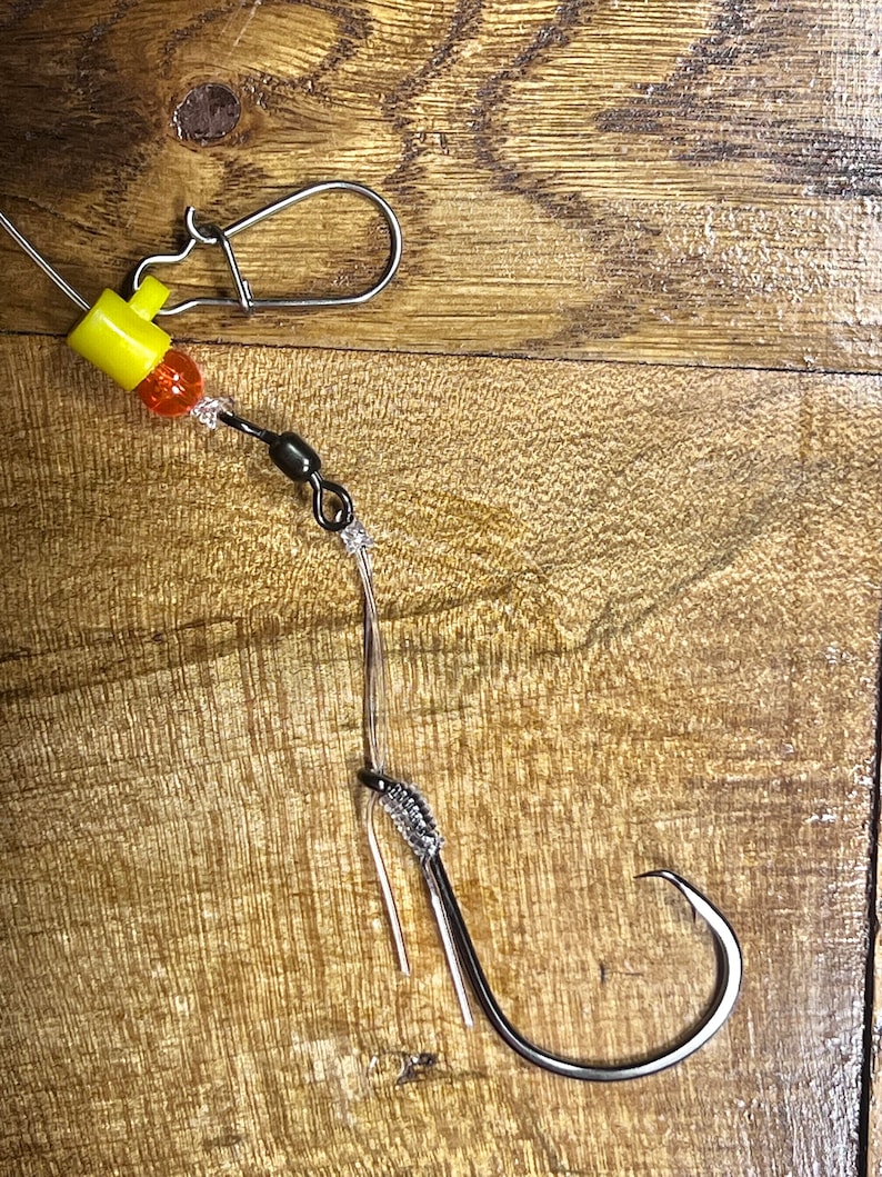 2 Drum Rigs With 20' Shock Leader, Puppy Drum, Redfish, Surf Fishing