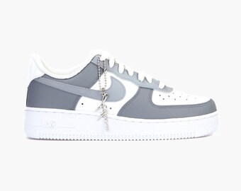 AIR Force 1 Custom Sneaker Grau