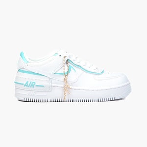 AIR Force 1 Custom Sneaker Shadow 1 Turquoise image 1