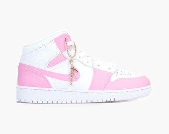 Air Jordan 1 High Custom Sneaker Pink