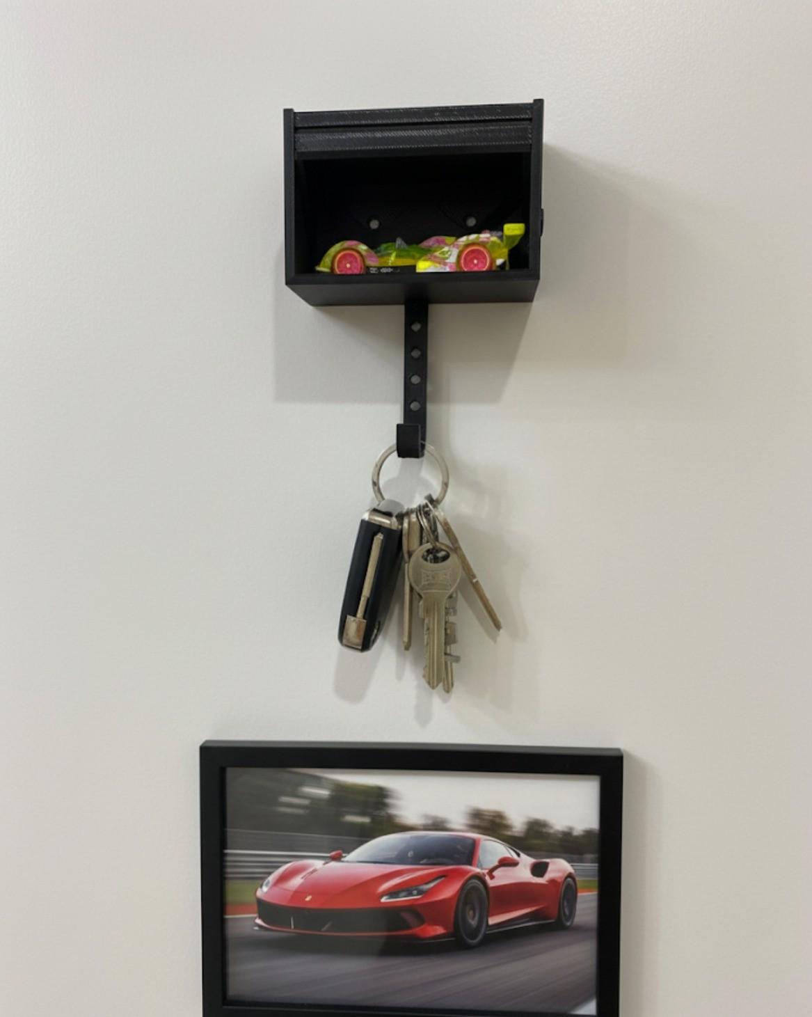 Porte-clés personnalisable garage