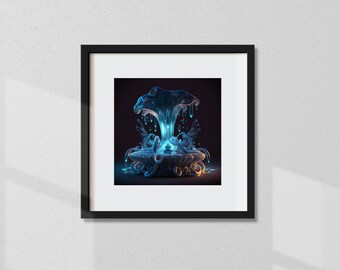 Fontana bioluminescente
