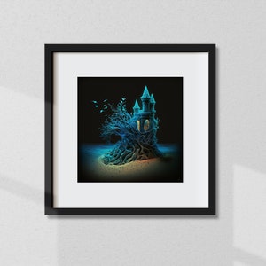 Biolumineszierende Sandburg
