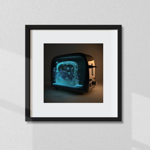 Biolumineszierender Toaster