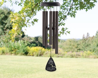 Religious Wind Chime | Personalized Memorial Wind Chime | God Has You Sympathy Wind Chime | Custom Bereavement Gifts | In Memory Wind Chime