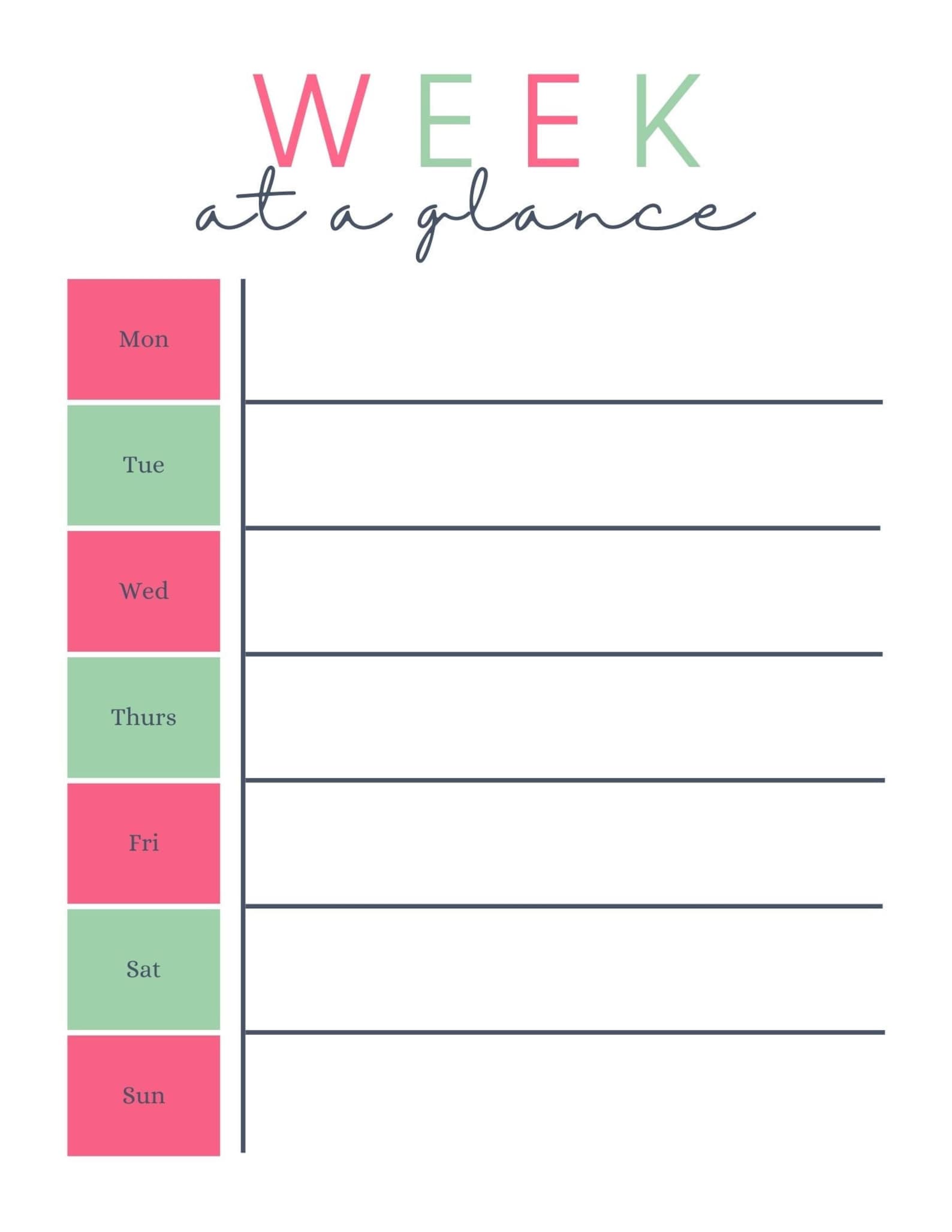 weekly-planner-printable-christmas-theme-weekly-planner-etsy