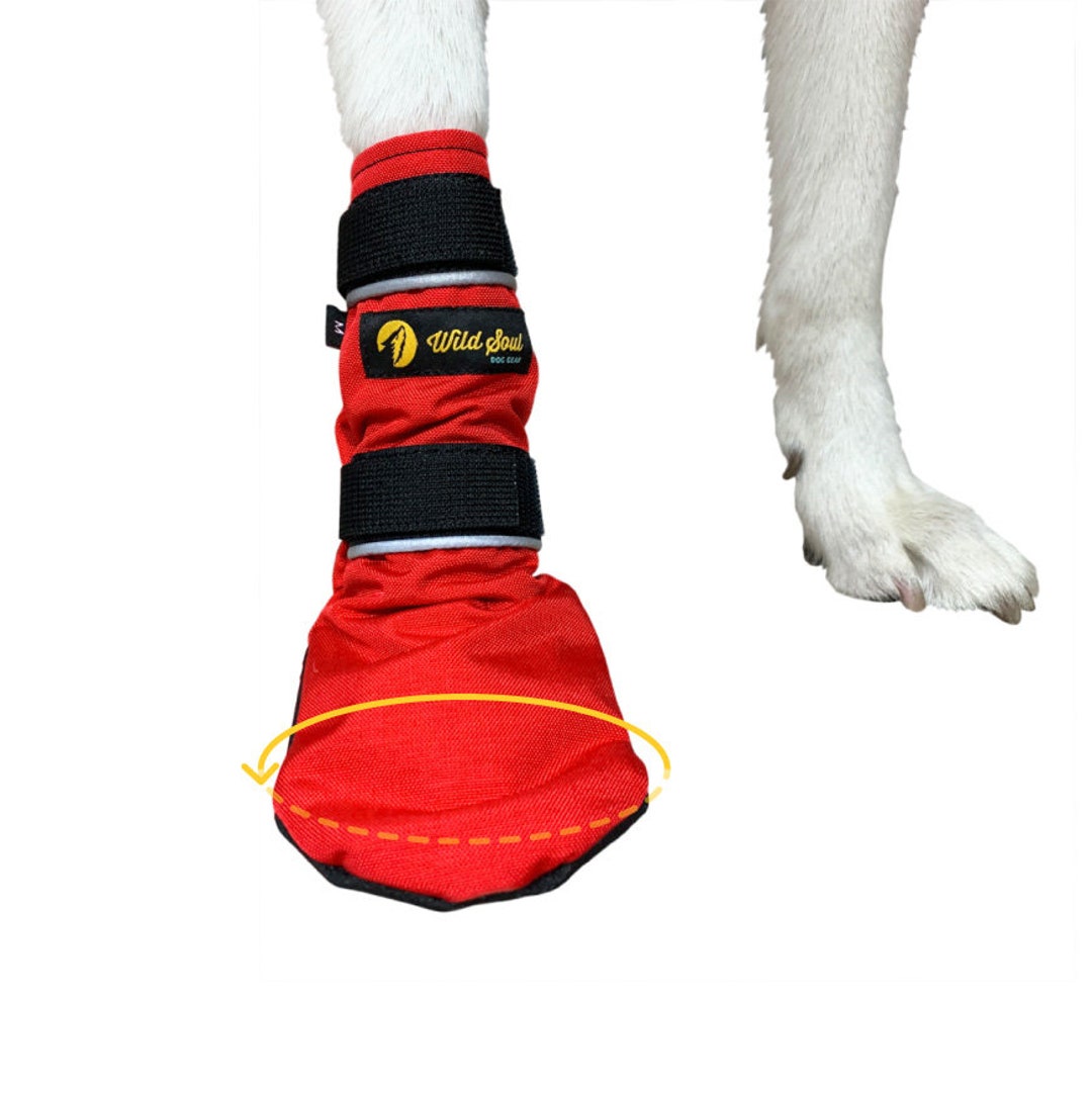 Dog Boots Cordura Protect From Cactus Sled Dog Snow Boots Etsy UK
