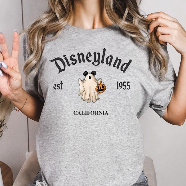 Magical Land Halloween Sweatshirt, Trendy Sweatshirt, Disneyland Sweatshirt, Oversized Sweatshirt, Halloween Sweatshirt, Disneyland Ghost
